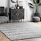 Nuloom Natosha Indoor/Outdoor Chevron Striped Area Rug 4ft x 6ft VEME01A-406 - alternate 1